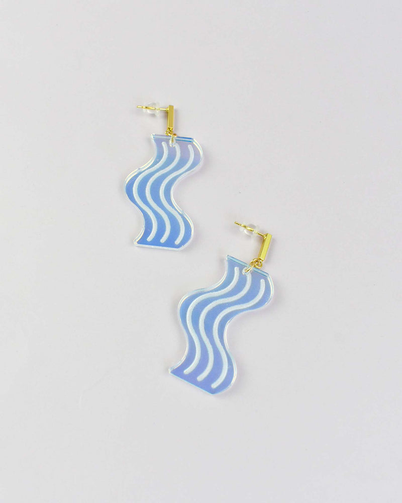 WAVY IRIDESCENT STATEMENTS