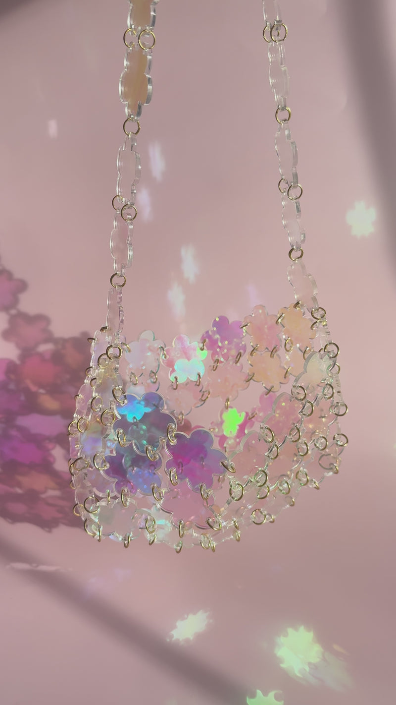 IRIDESCENT DAISY BAG